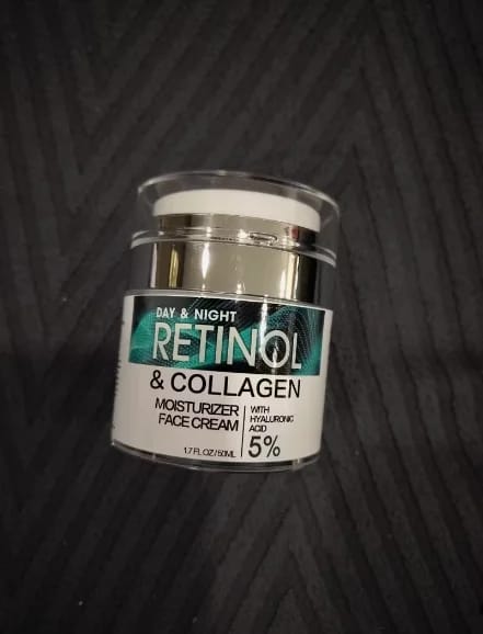 Customer photo review of Retinol Collagen Face Cream – Anti-Aging, Brightening & Deep Hydration (50ml)
