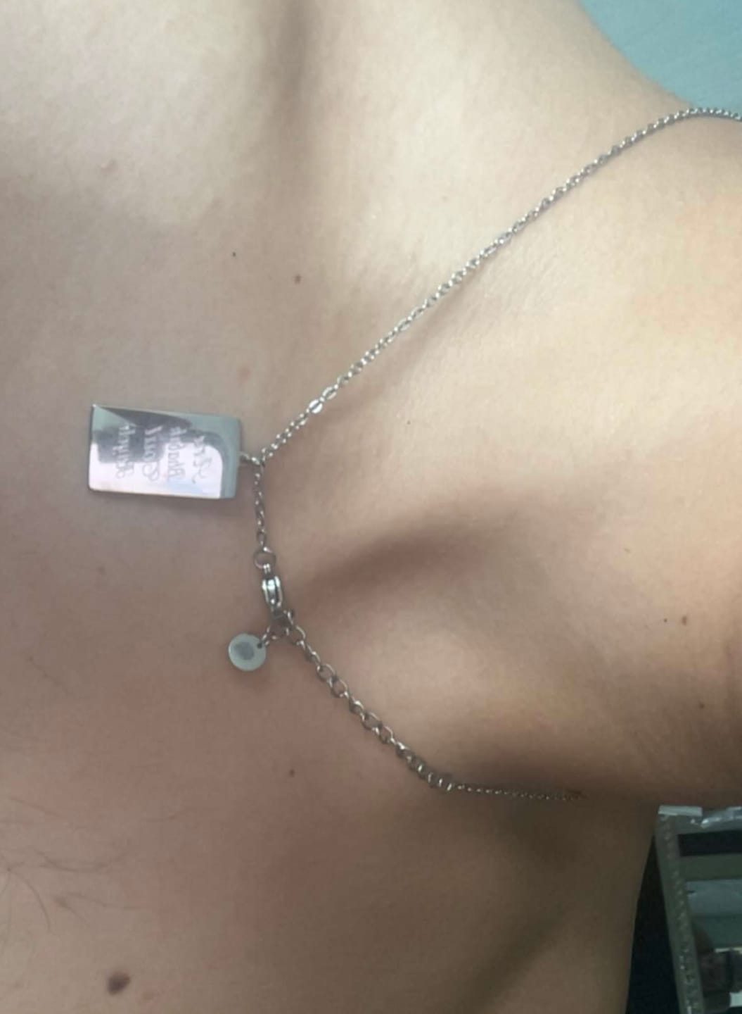 Customer photo review of Zeichnung | Plainkette + Gravur