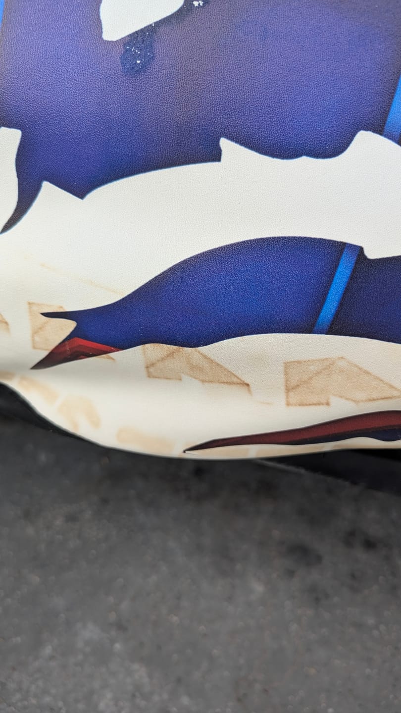 Customer photo review of Superman Spare Tire Cover With Camera Hole