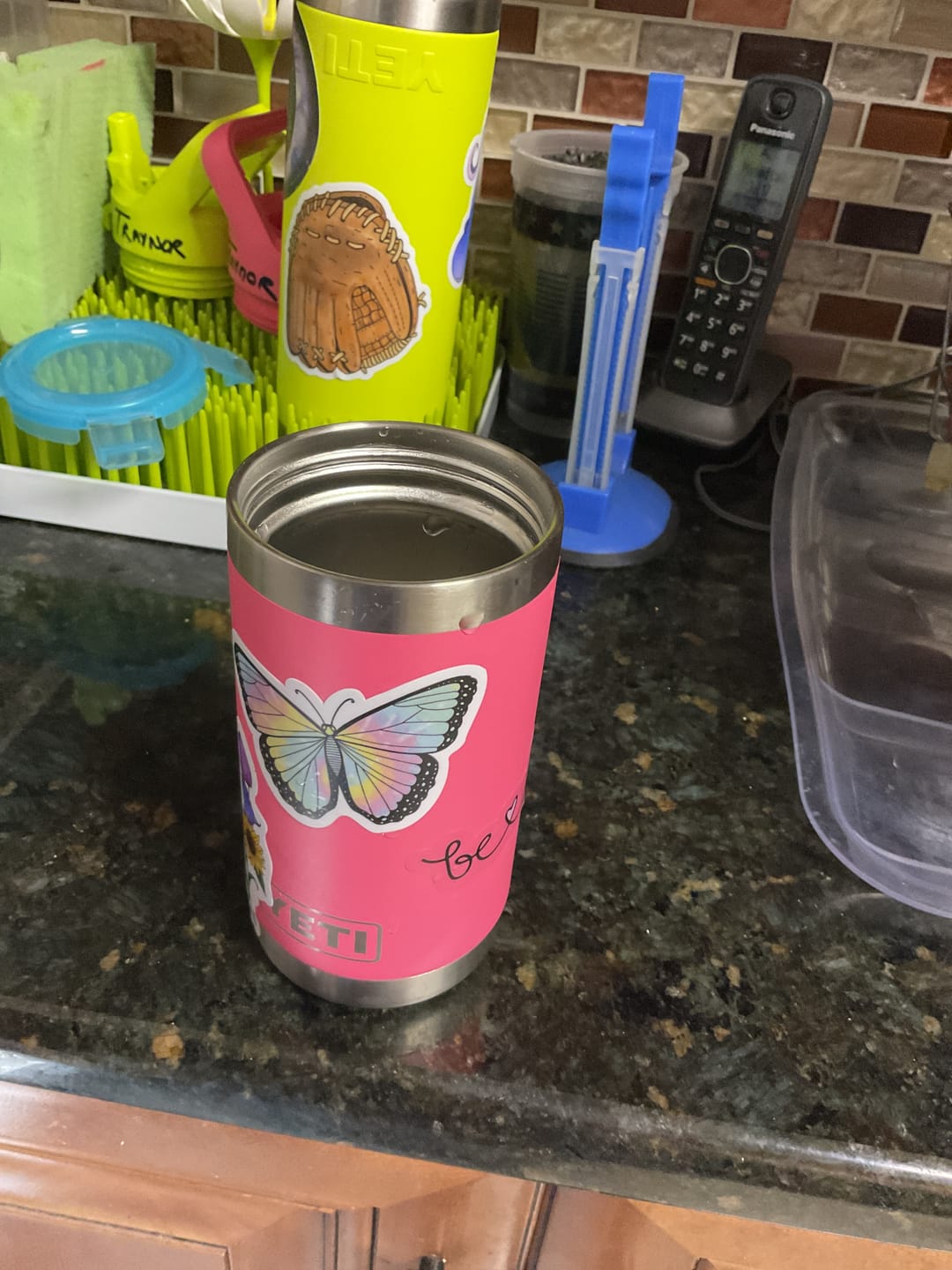 Customer photo review of Sea Turtle Tie Dye Aesthetic Sticker