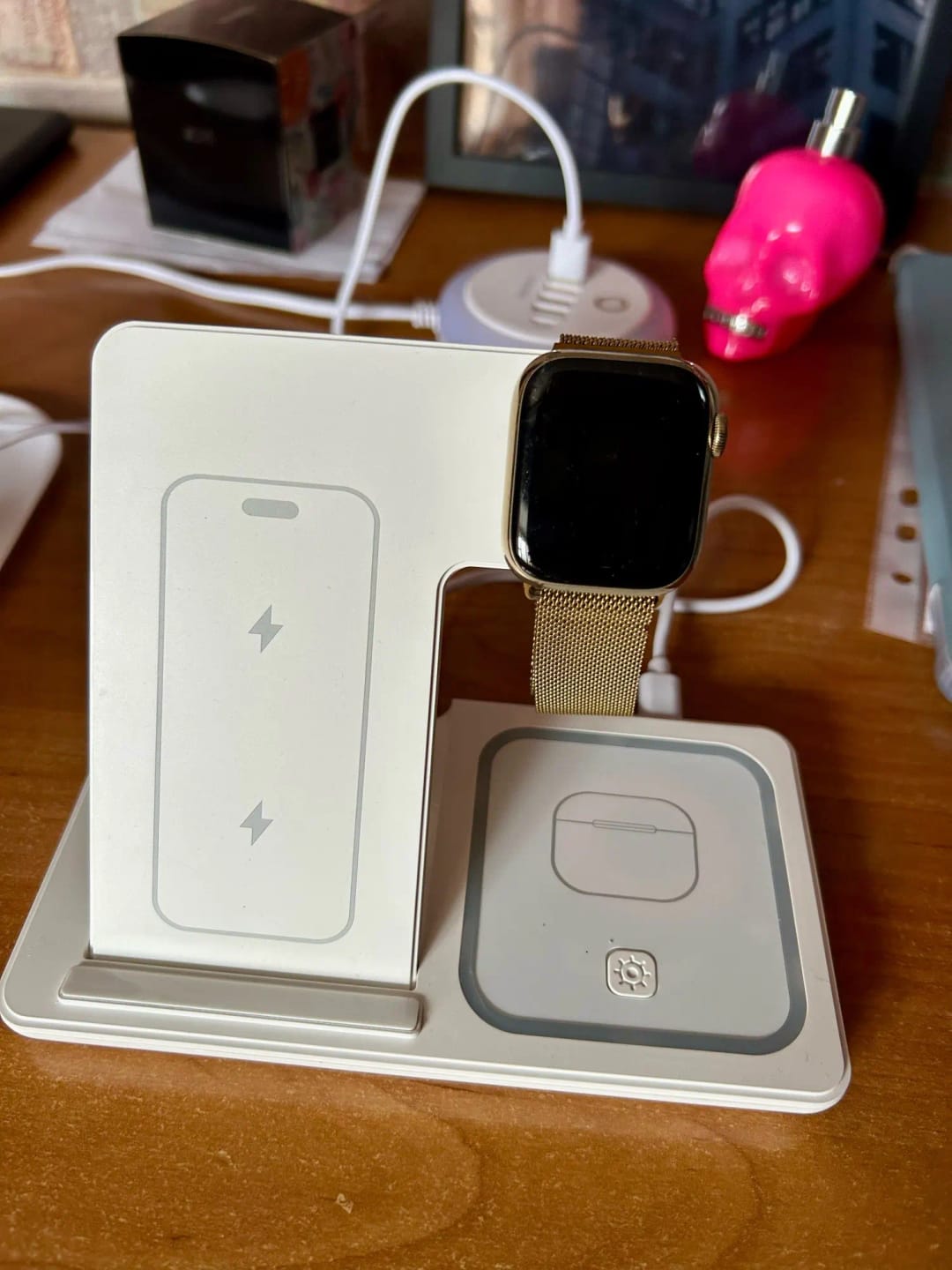 Customer photo review of Foldable Phone Wireless Charger