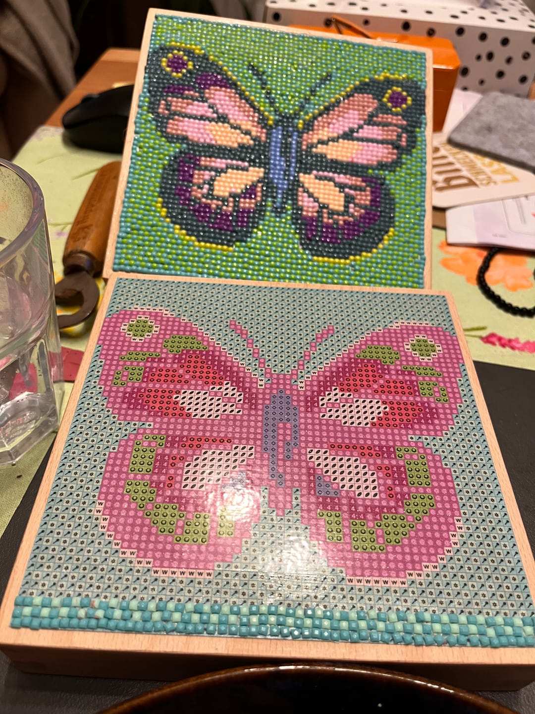 Customer photo review of MINI ART EDITION | Magic Butterfly - purpur türkis