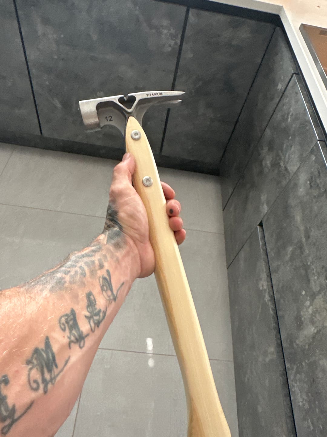 Customer photo review of MTC Tools | Classic 12oz Titanium Head Framing Hammer