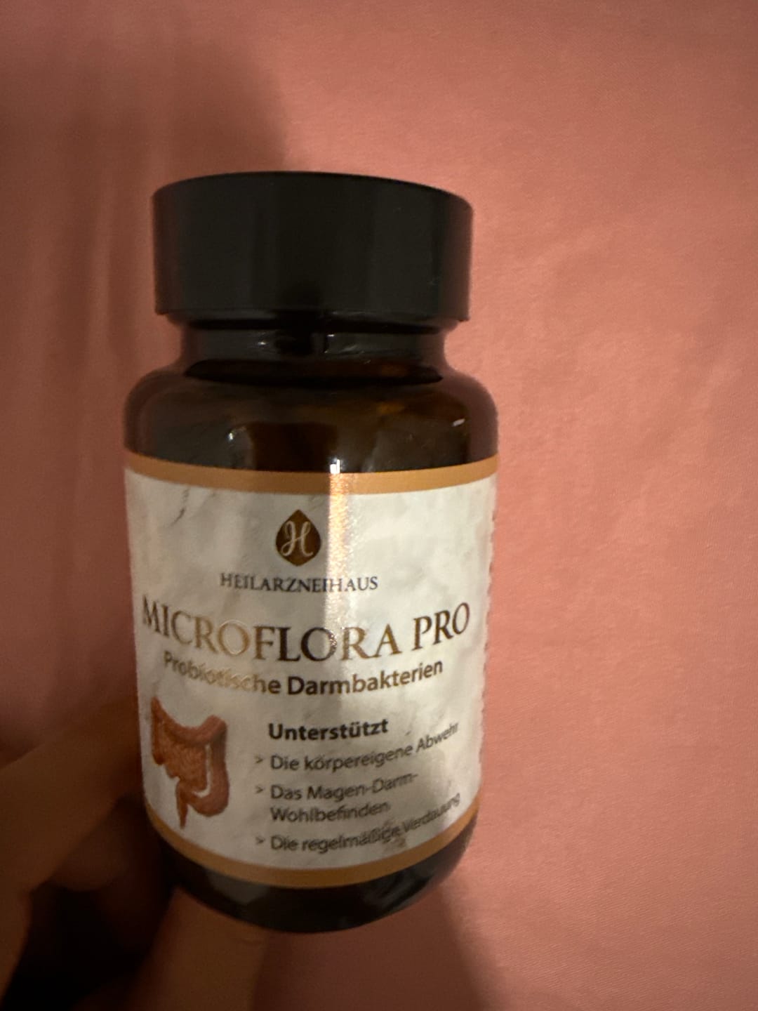 Customer photo review of Microflora Probiotische Darmbakterien Kapseln