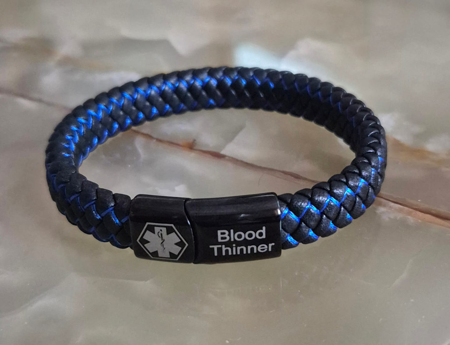 Customer photo review of Medical Alert Bracelet