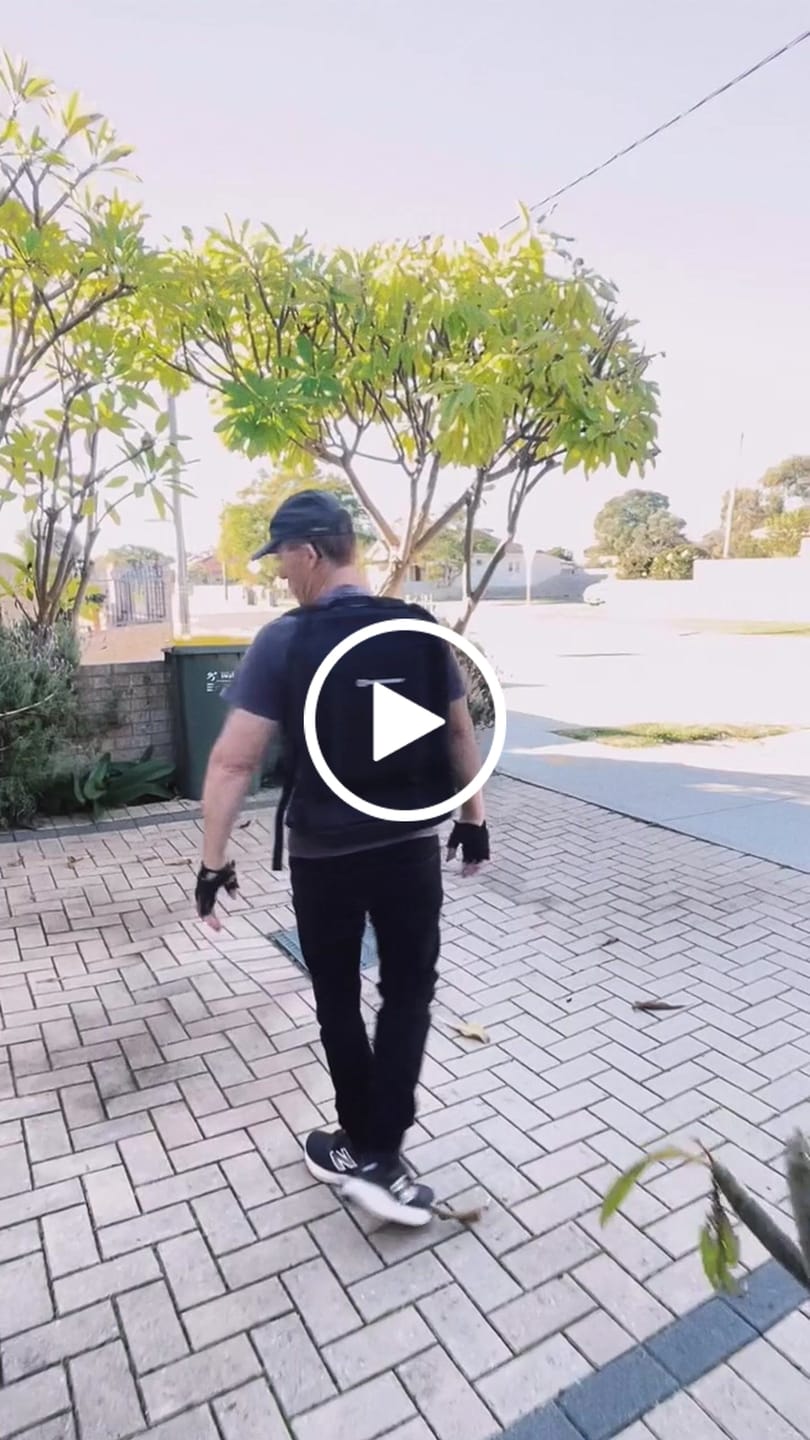 Customer video review of RUCKING BACKPACK