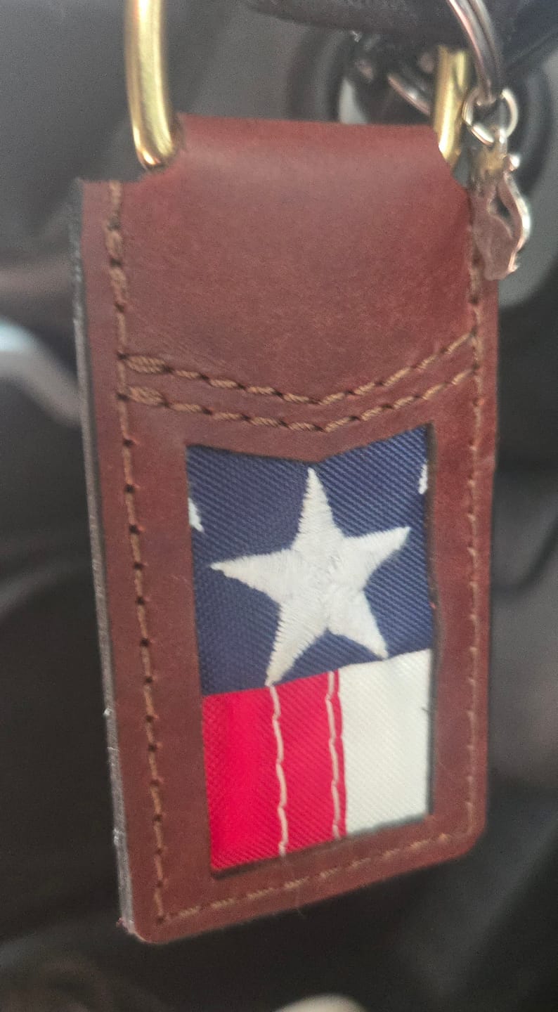 Customer photo review of Liberty Key Ring