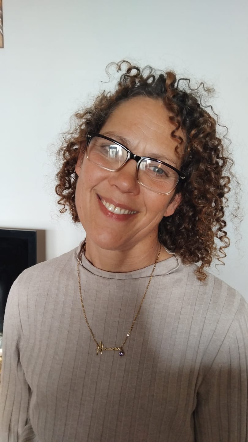 Customer photo review of Signature Name and Birthstone Necklace