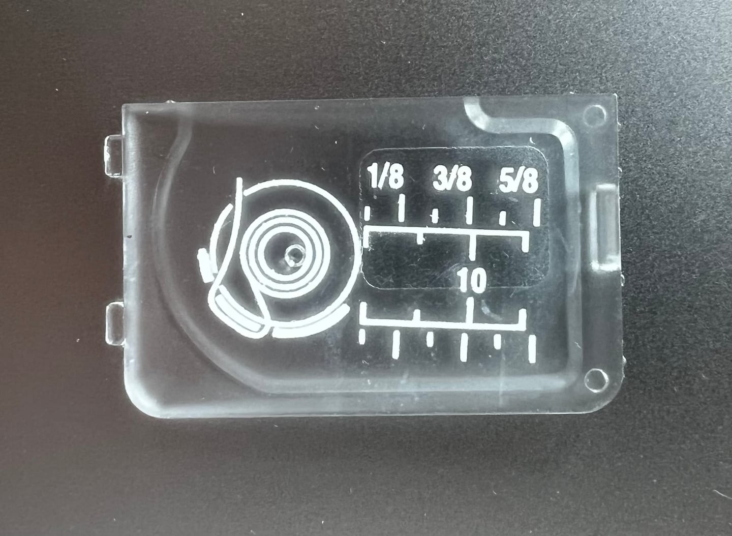 Customer photo review of Cover Plate, Janome #502017104