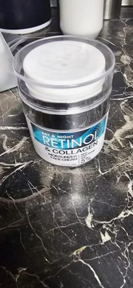 Customer photo review of Retinol Collagen Face Cream – Anti-Aging, Brightening & Deep Hydration (50ml)