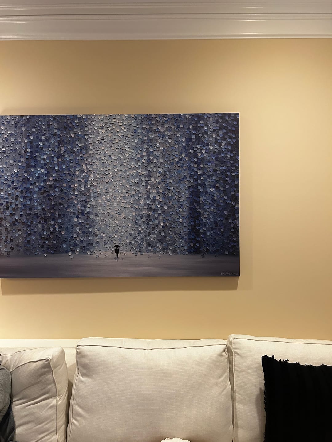 Customer photo review of Blue Rain