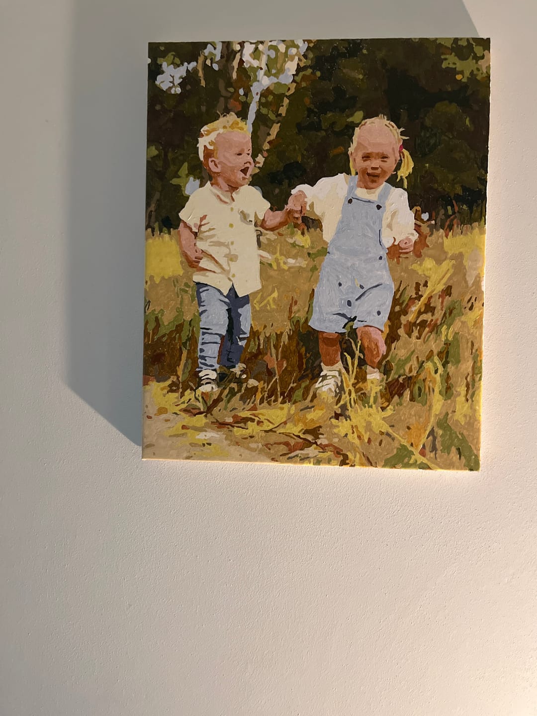 Customer photo review of Eigen Foto | Schilderen op nummer