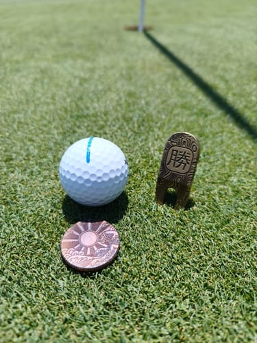 Customer photo review of Hinode Legacy Ball Marker - Copper