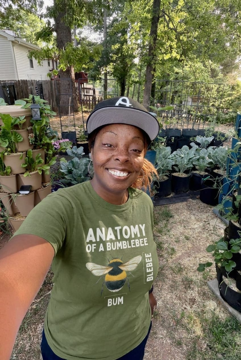 Customer photo review of Bumblebee Anatomy T-shirt