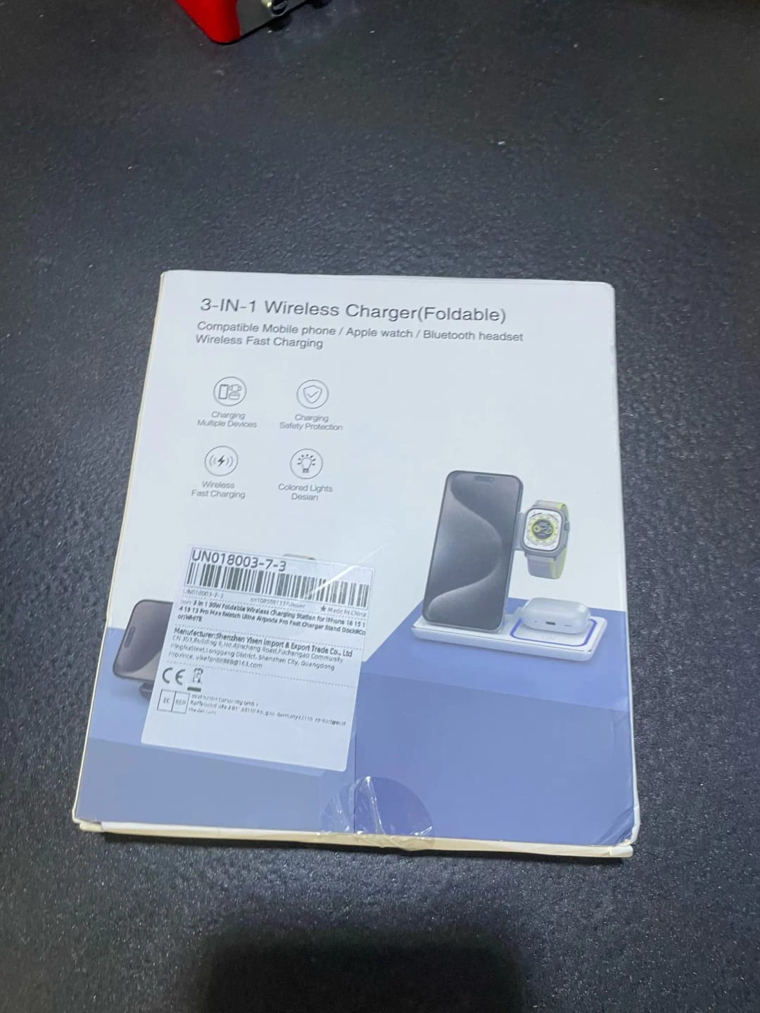 Customer photo review of Foldable Phone Wireless Charger