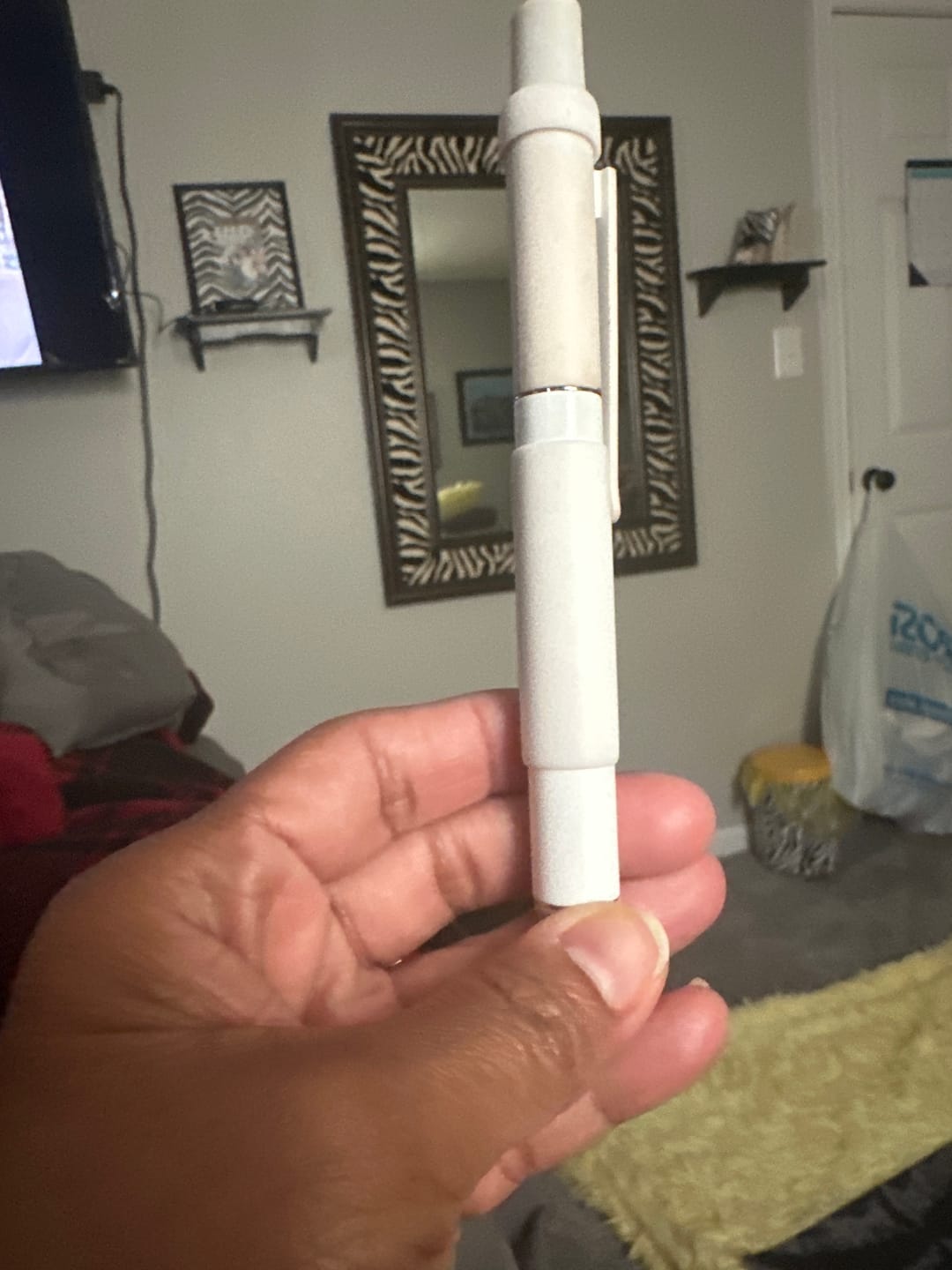 Customer photo review of 3pc Flavor Pack of 1 Gram THCA Blend Vape Cartridge