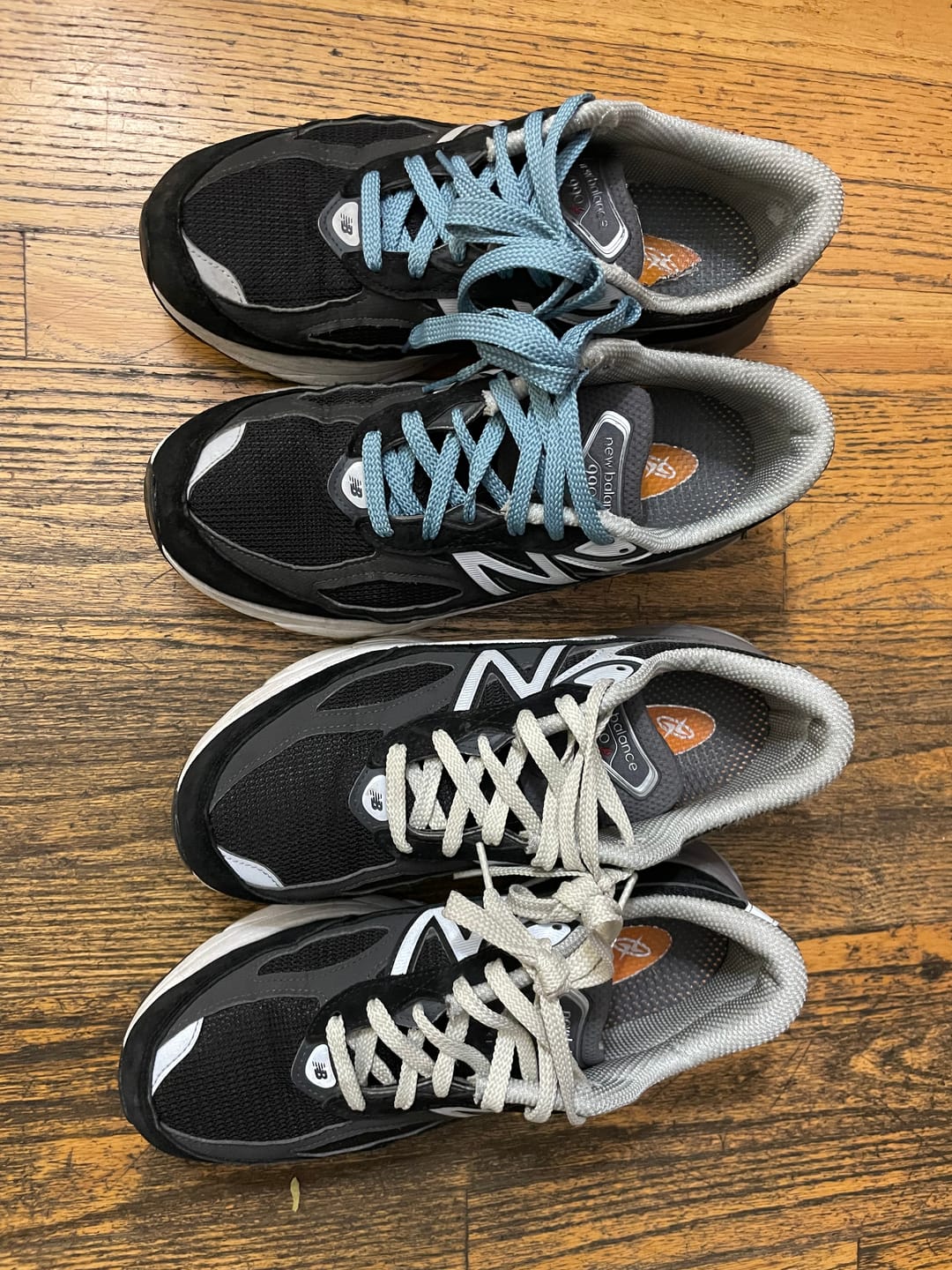Customer photo review of New Balance Replacement Shoe Laces