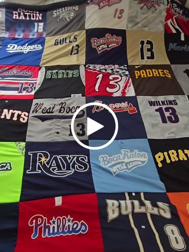 Customer video review of Project Repat T-Shirt Quilt