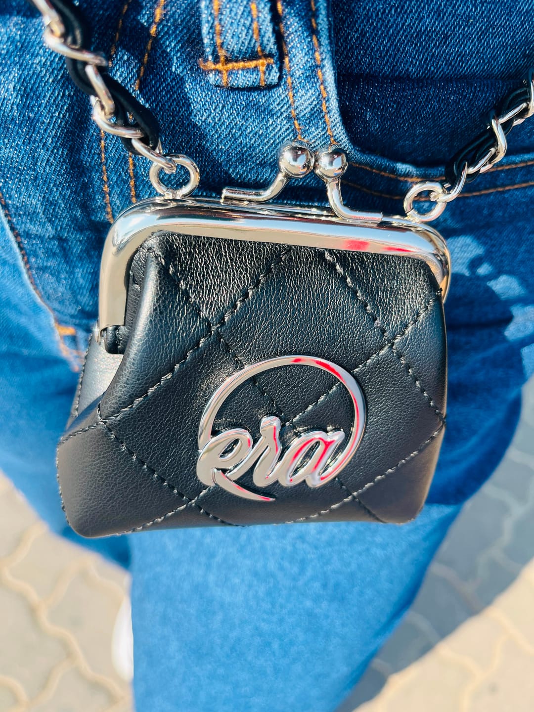 Customer photo review of Black Era Fashion Coin Purse