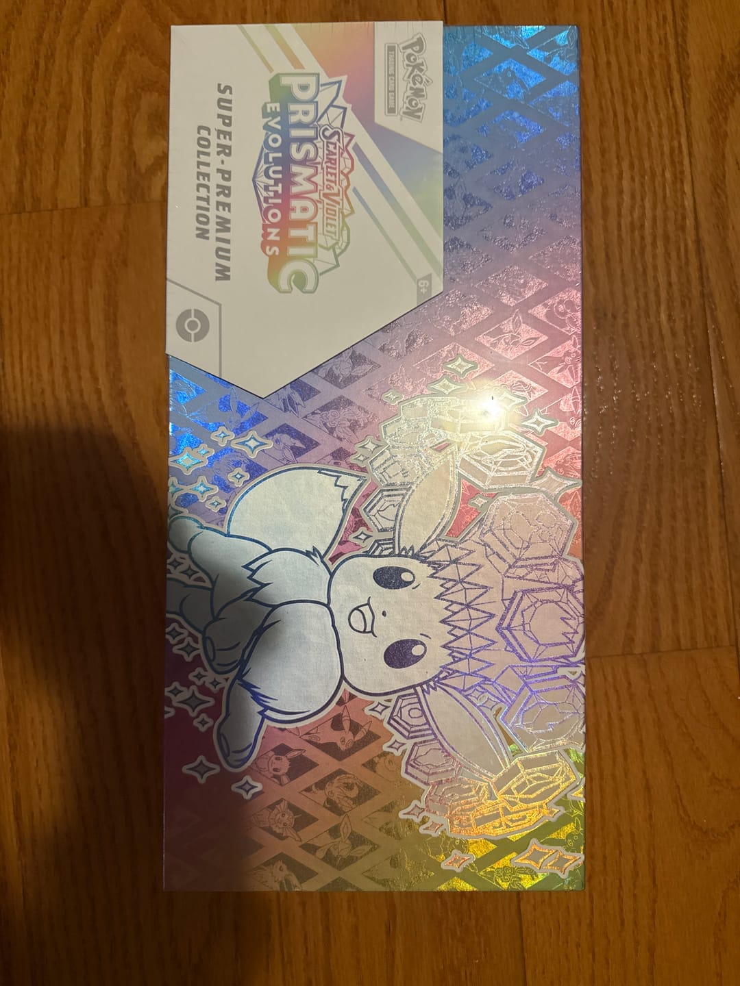Customer photo review of Prismatic Evolutions Super-Premium Collection - SV: Prismatic Evolutions