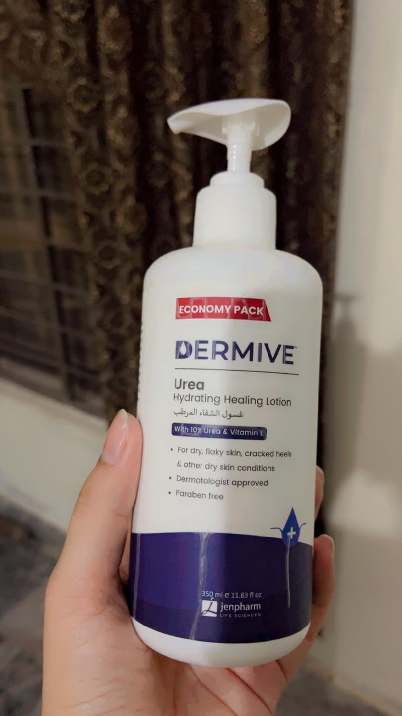 Customer photo review of Dermive Urea Economy Pack