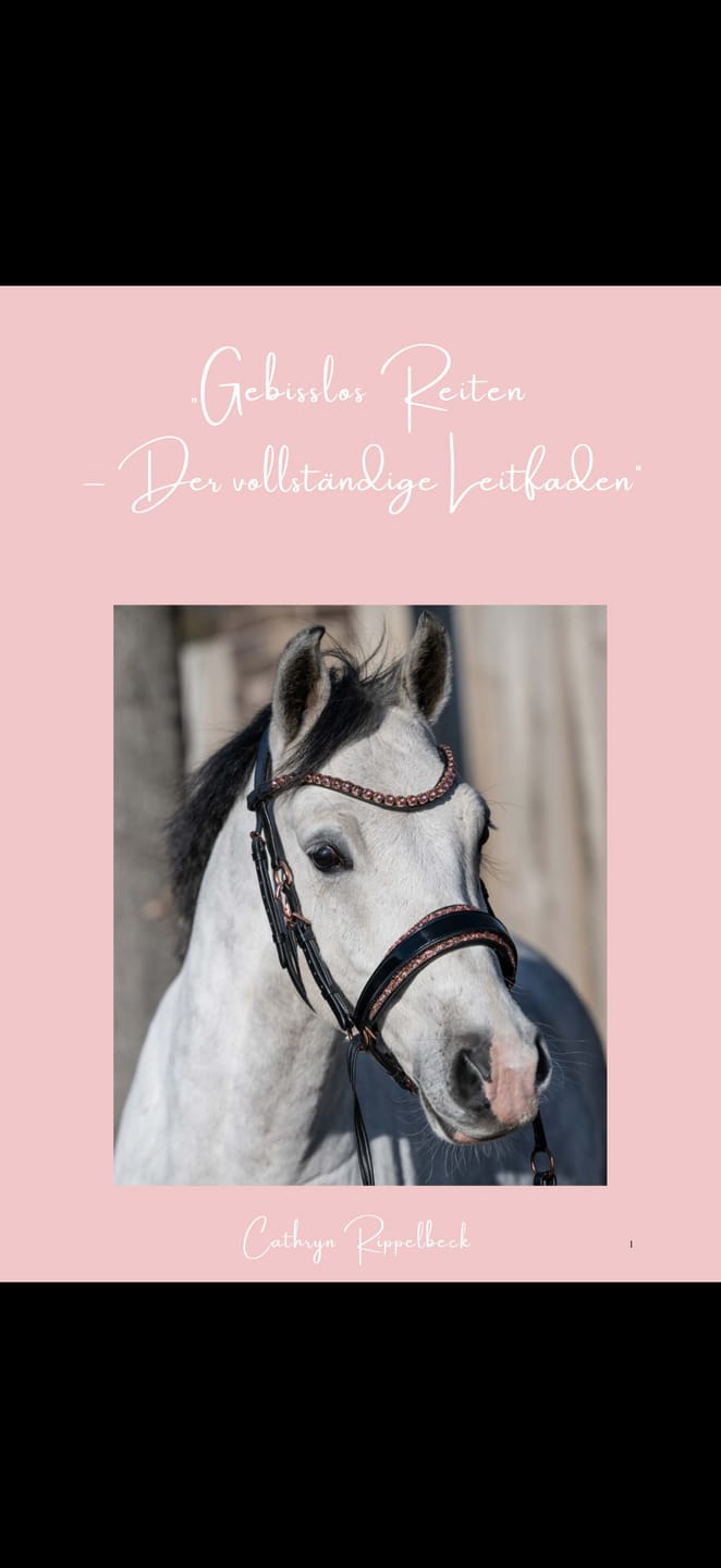 Customer photo review of Gebisslos reiten - der vollständige Leitfaden | eBook für gebisslose Zäumung