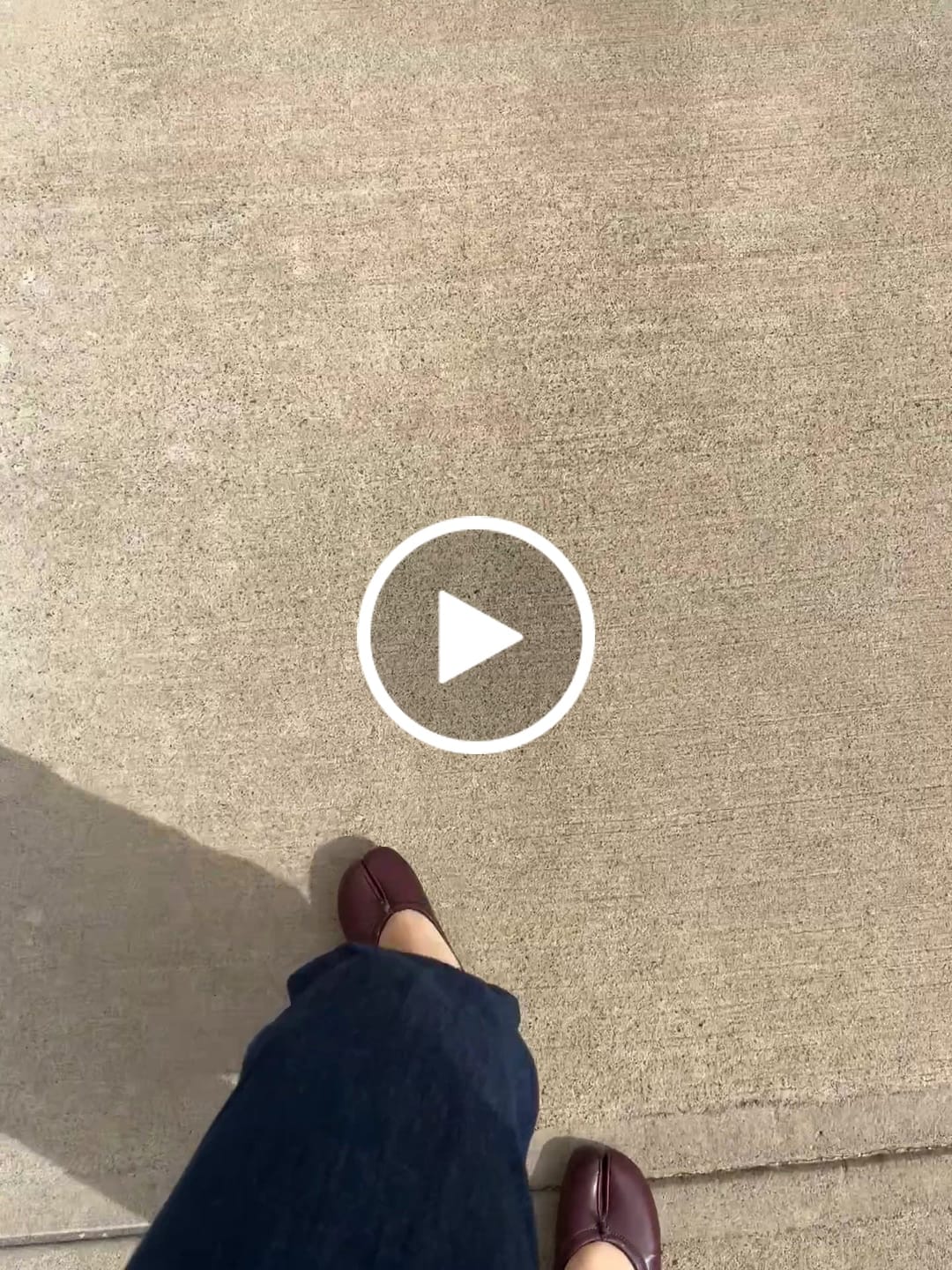Customer video review of Bailarinas Tabi Elena
