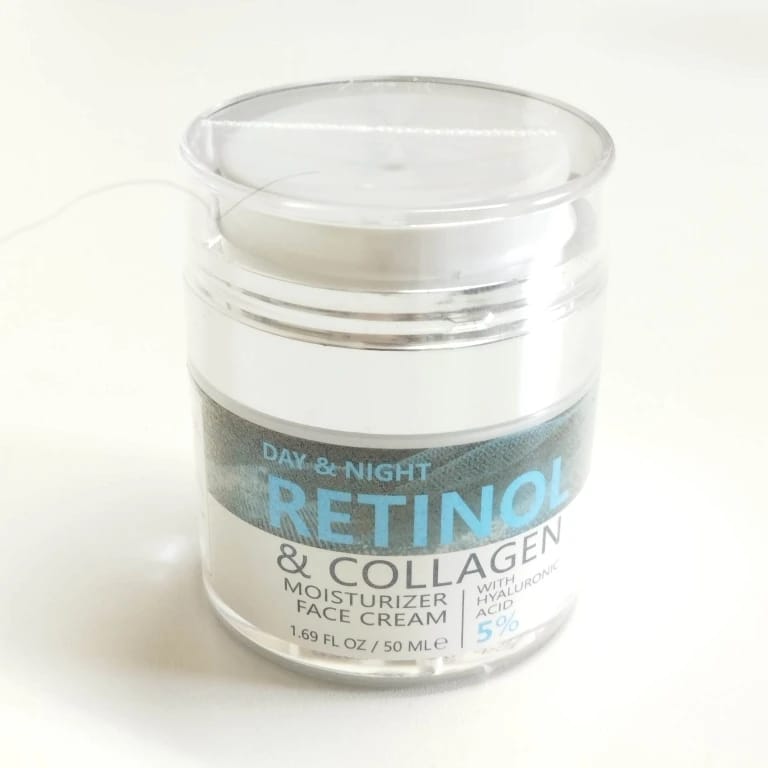 Customer photo review of Retinol Collagen Face Cream – Anti-Aging, Brightening & Deep Hydration (50ml)