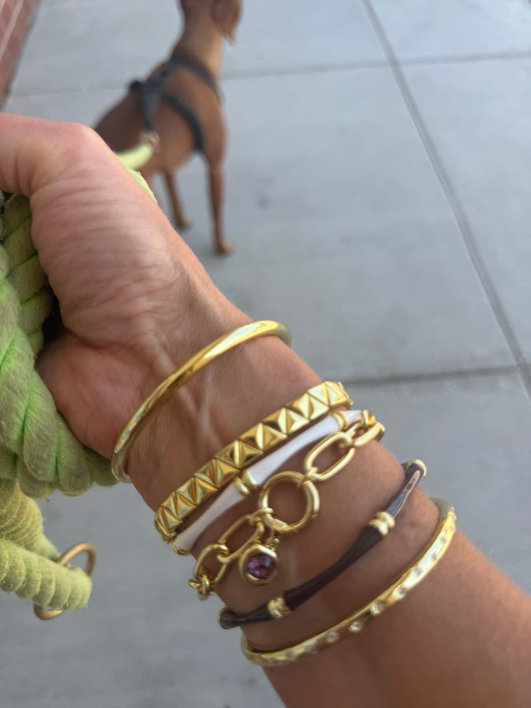Customer photo review of Ford Enamel Bangle