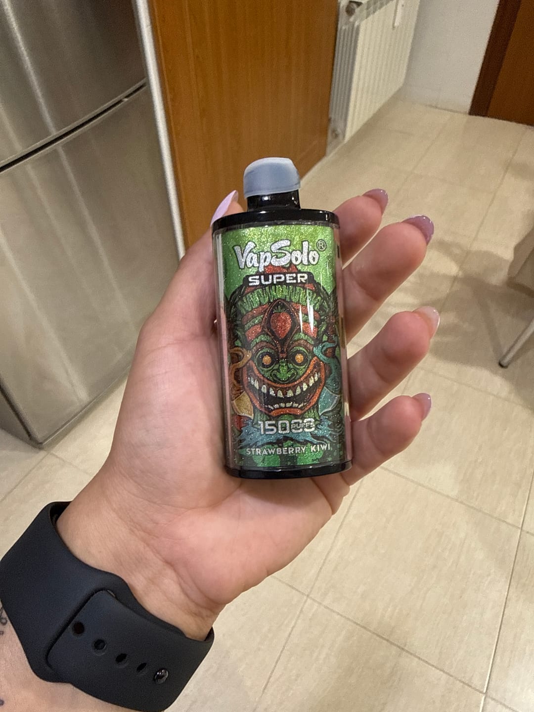 Customer photo review of VAPSOLO SUPER 15000 Puffs