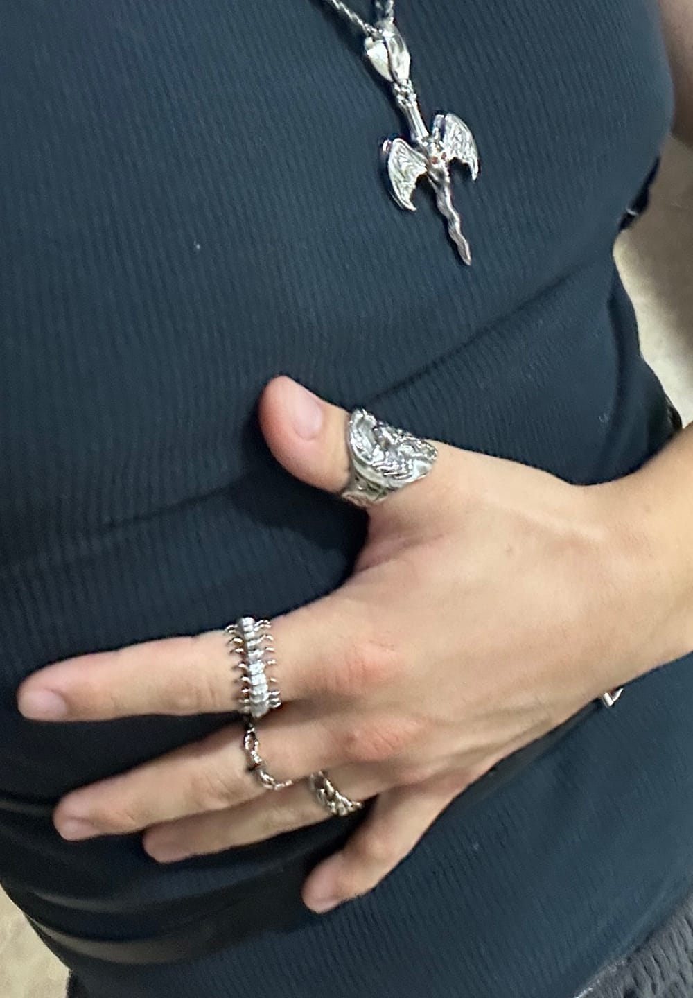 Customer photo review of CENTIPEDE RING