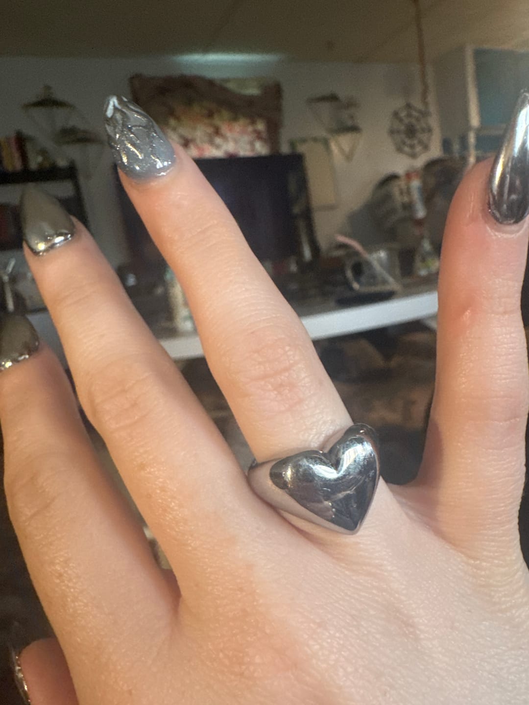 Customer photo review of HEART RING