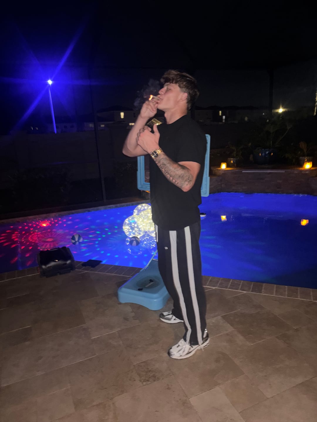 Customer photo review of 2146 - Classic Stripe Sweats