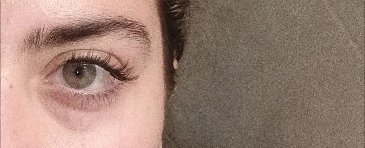 Customer photo review of Premium Magnet Wimpern
