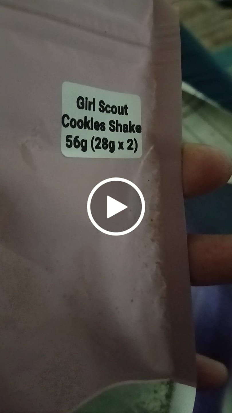Customer video review of 💎Girl Scout Cookie - Diamond Infused Shake 1oz (Buy 1 Get 1)