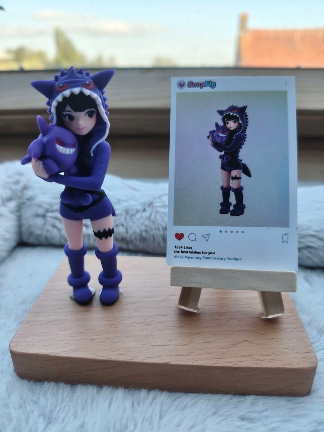 Customer photo review of Custom 3D Figurine - From Any Photo
