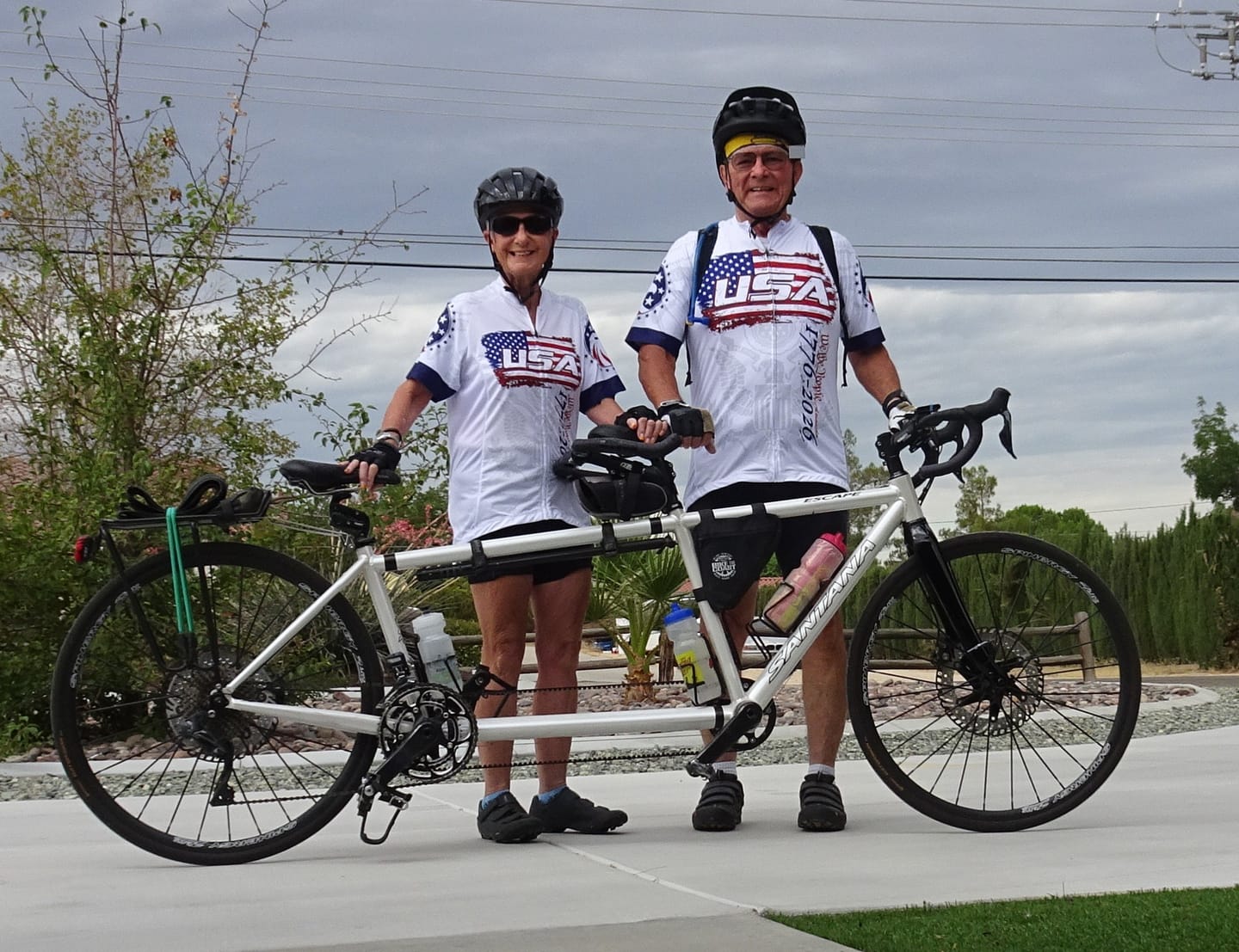 Customer photo review of Women’s Personalized USA 1776–2026 We The People Cycling Jersey & Kit