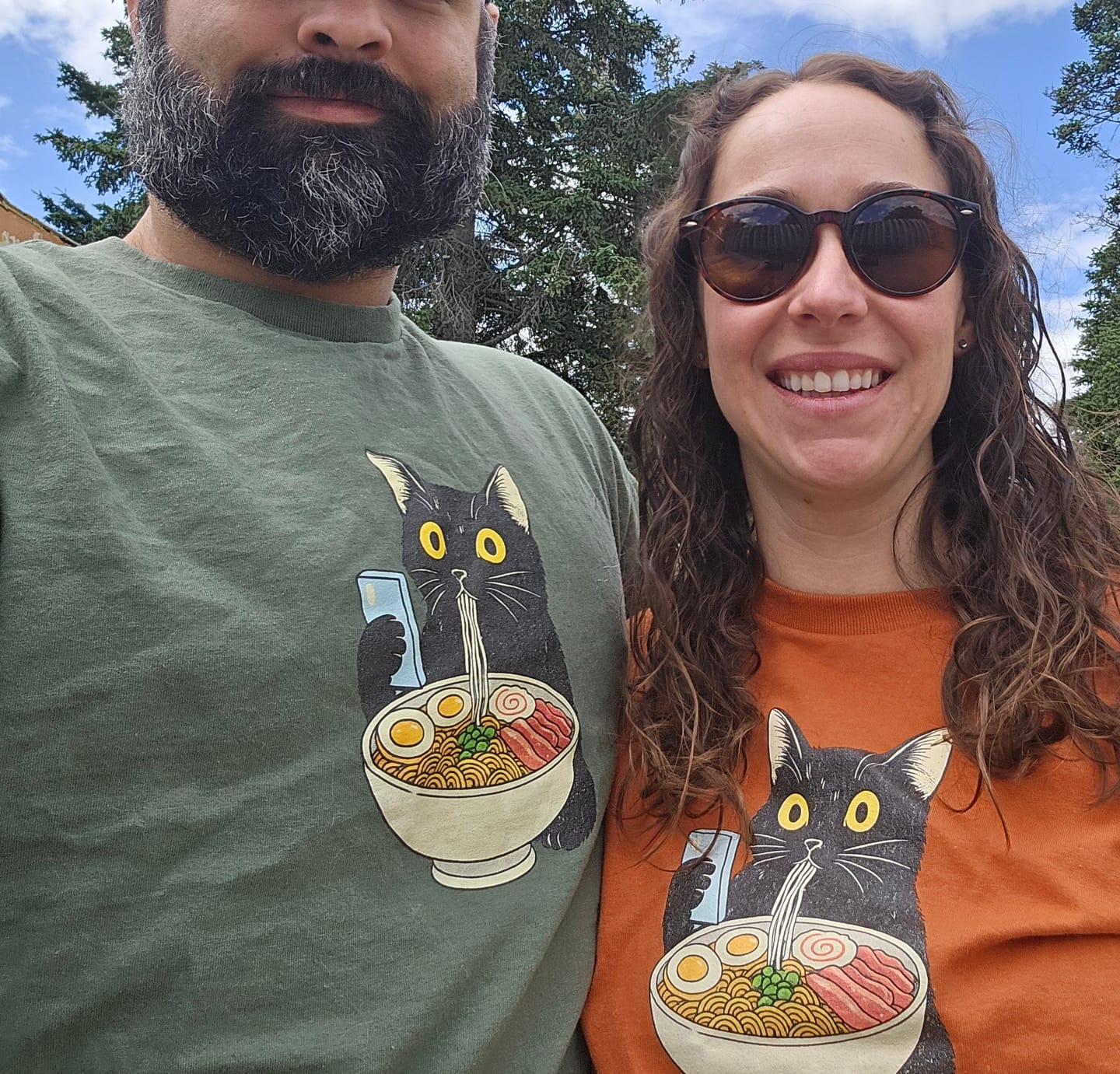 Customer photo review of T-Shirt Chat Ramen