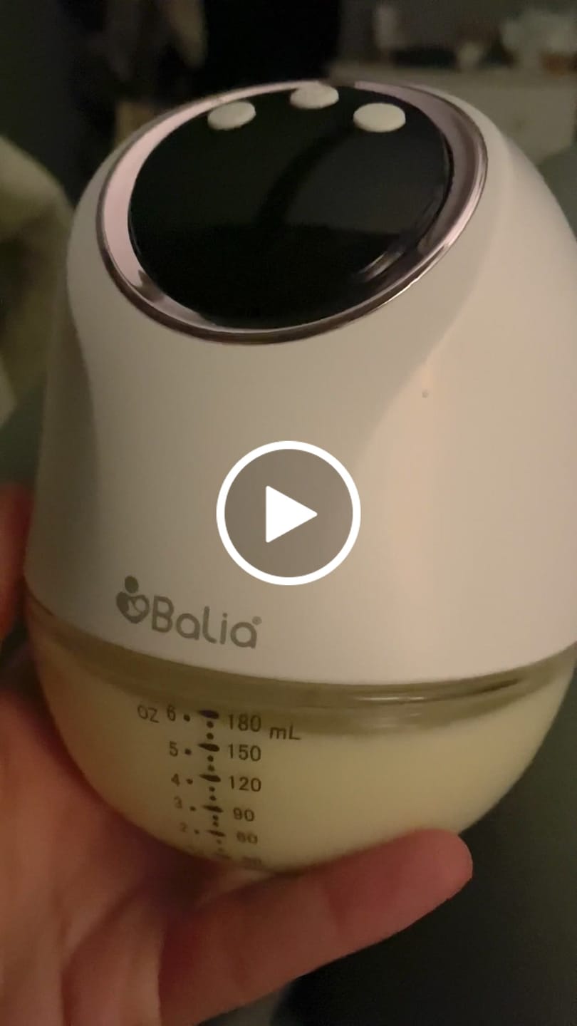 Customer video review of Extractor de leche inalámbrico
