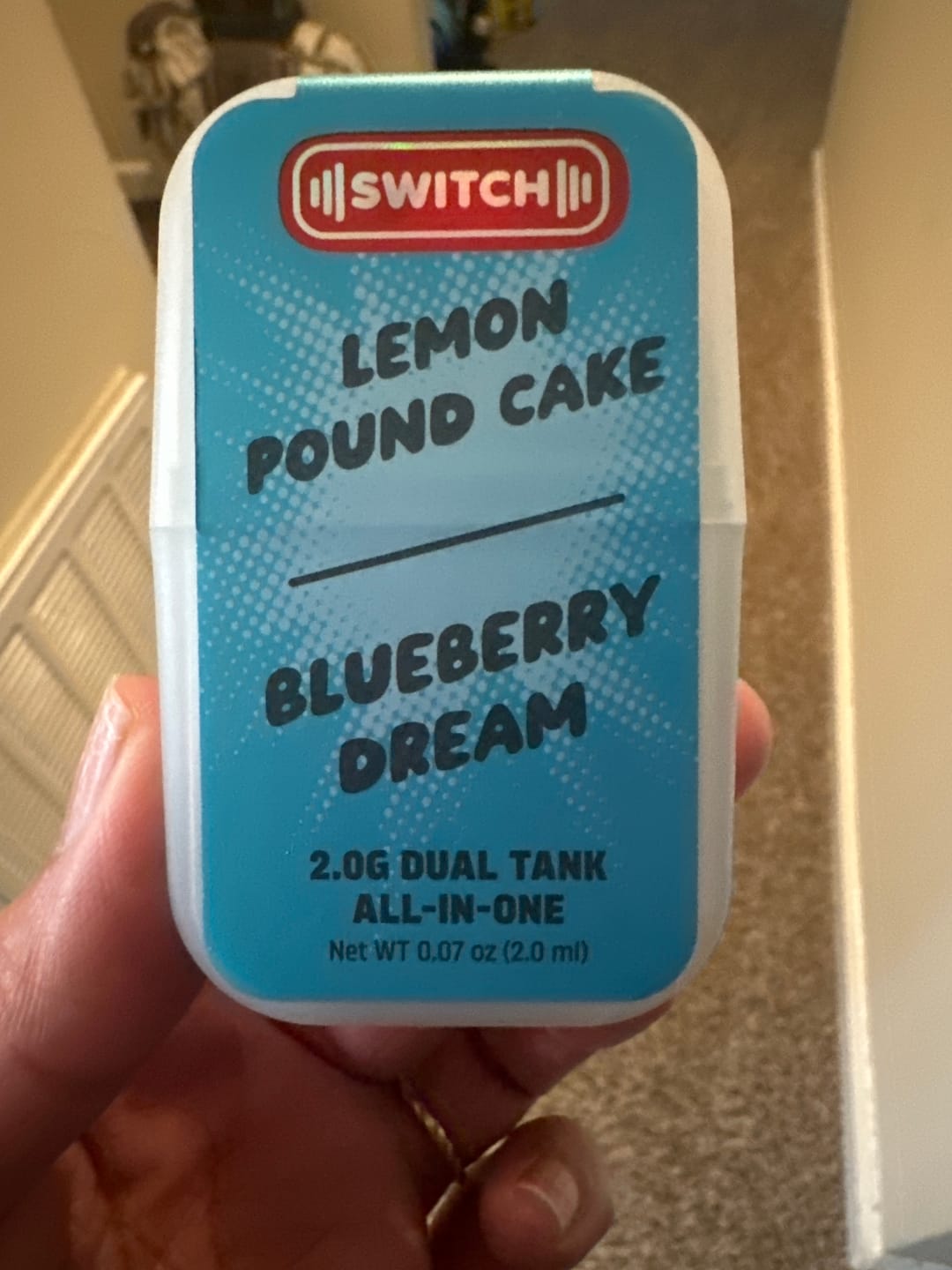 Customer photo review of Switch - 2G NYC Sour Diesel/Candy Gas