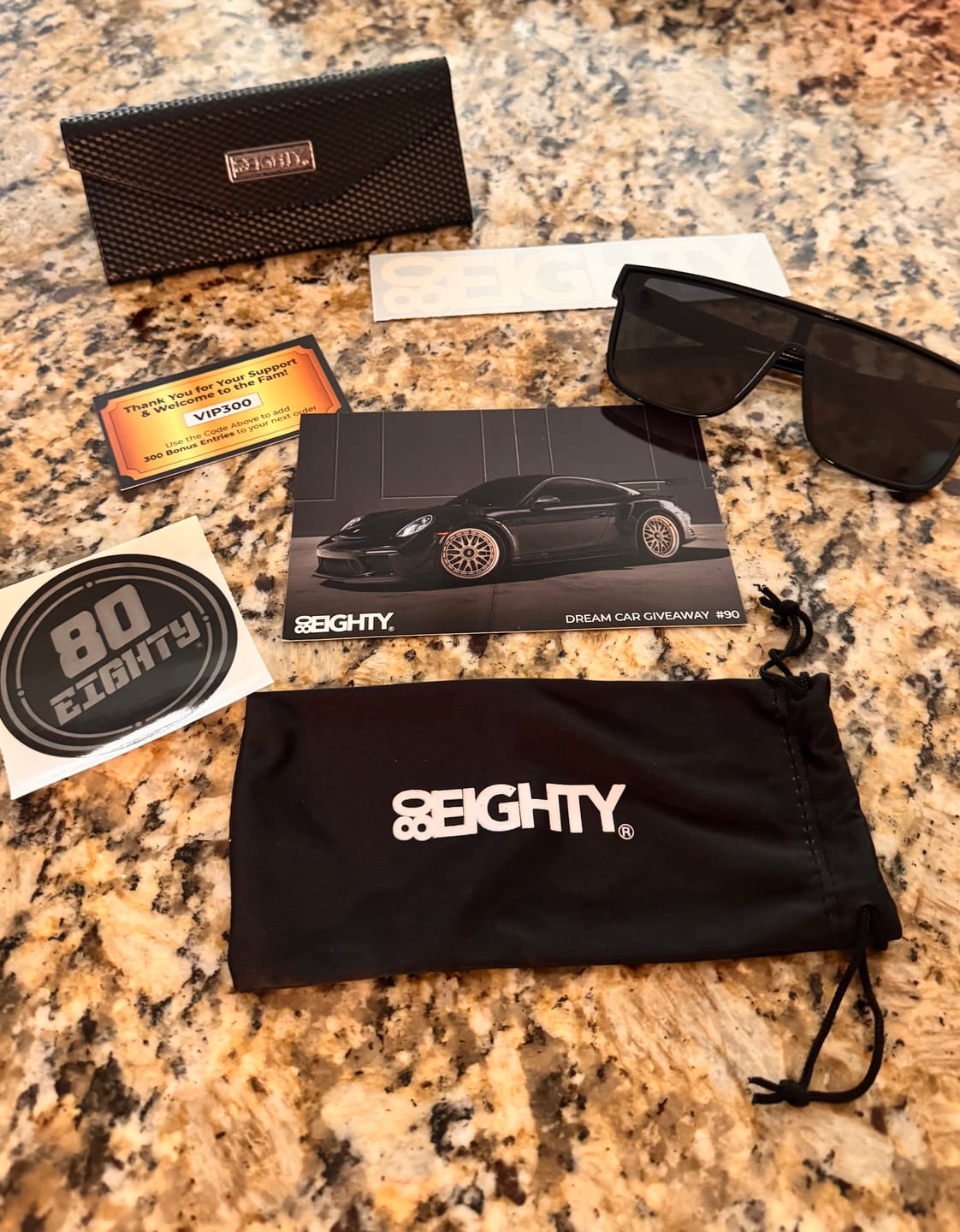 Customer photo review of 80Eighty® Polarized Murk Sunglasses