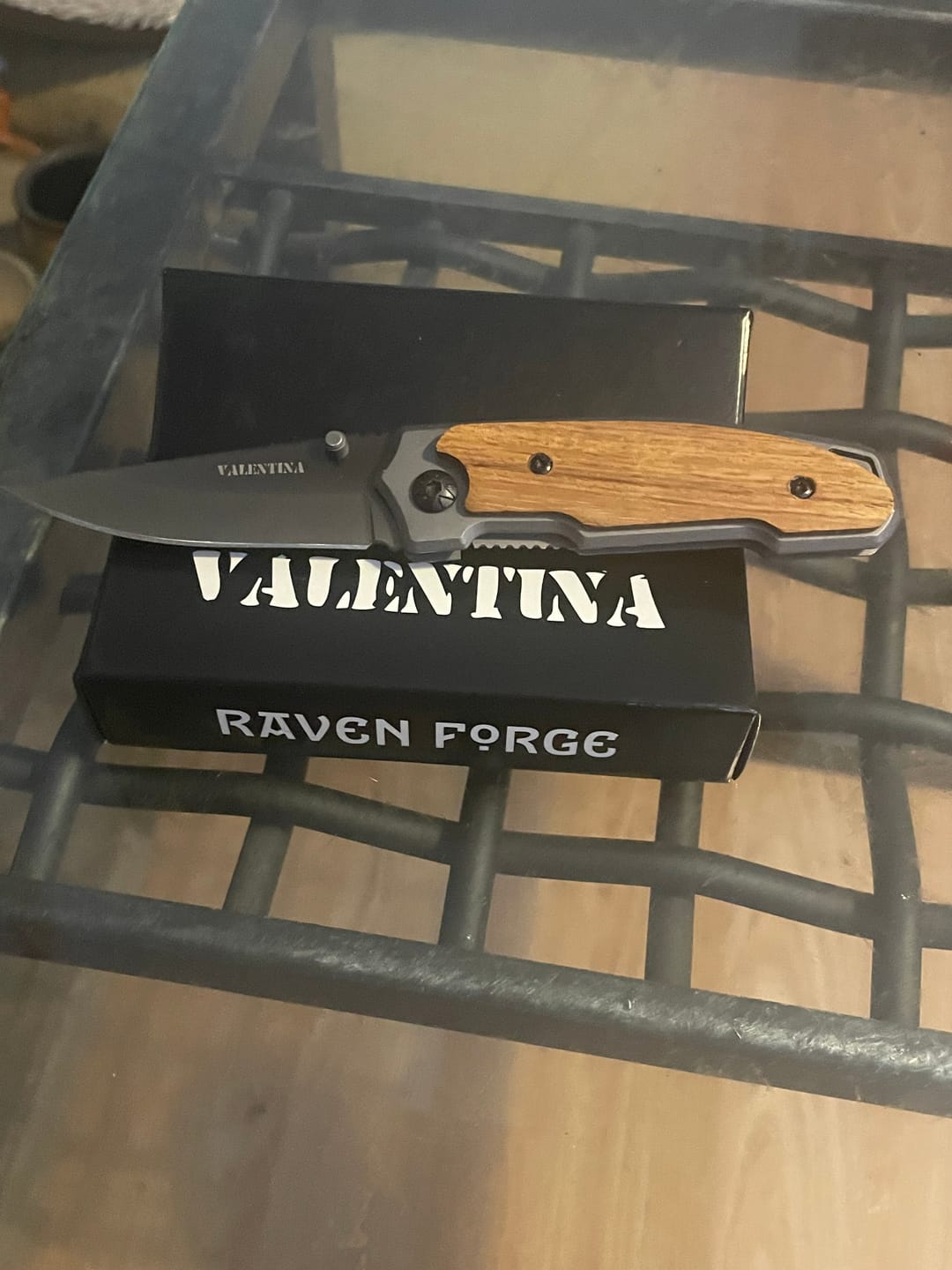 Customer photo review of Mystery Folding Knife