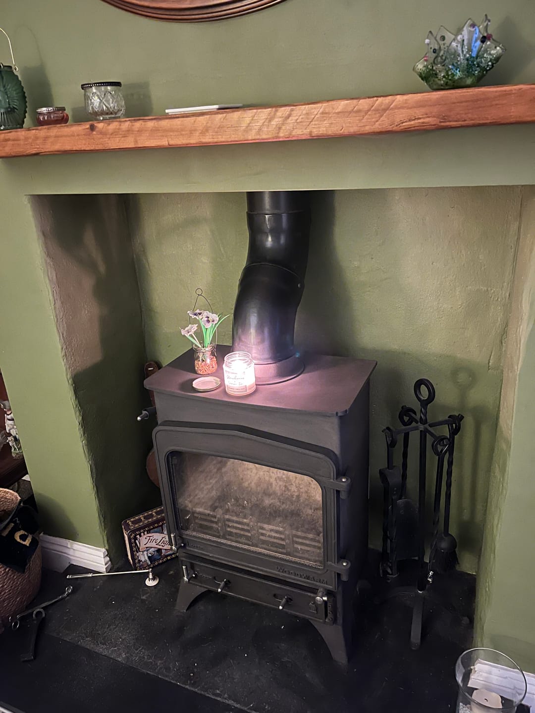 Customer photo review of "Strawberries & Cream Tea" Candle