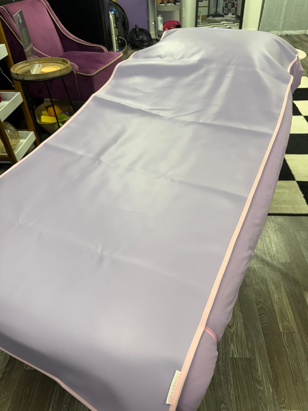 Customer photo review of Standard Wax Pads - Pastel Colors 6 ft x 2.25 ft