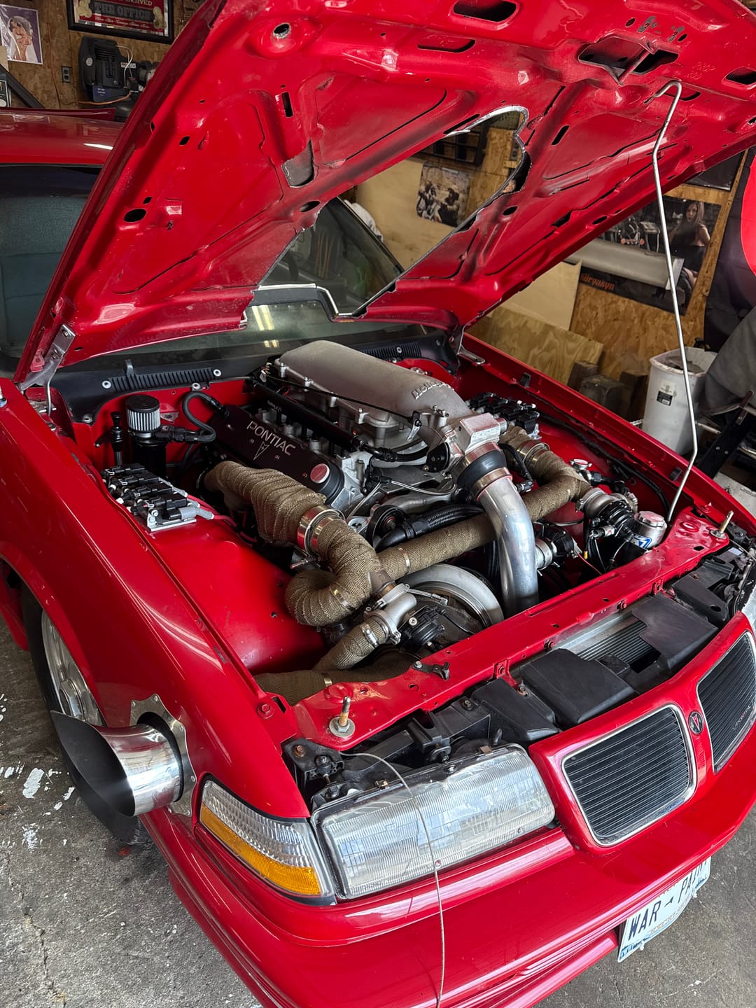 Customer photo review of Motion Raceworks 48" Throttle Cable w/ GM/Ford Pedal Attachment 18-141
