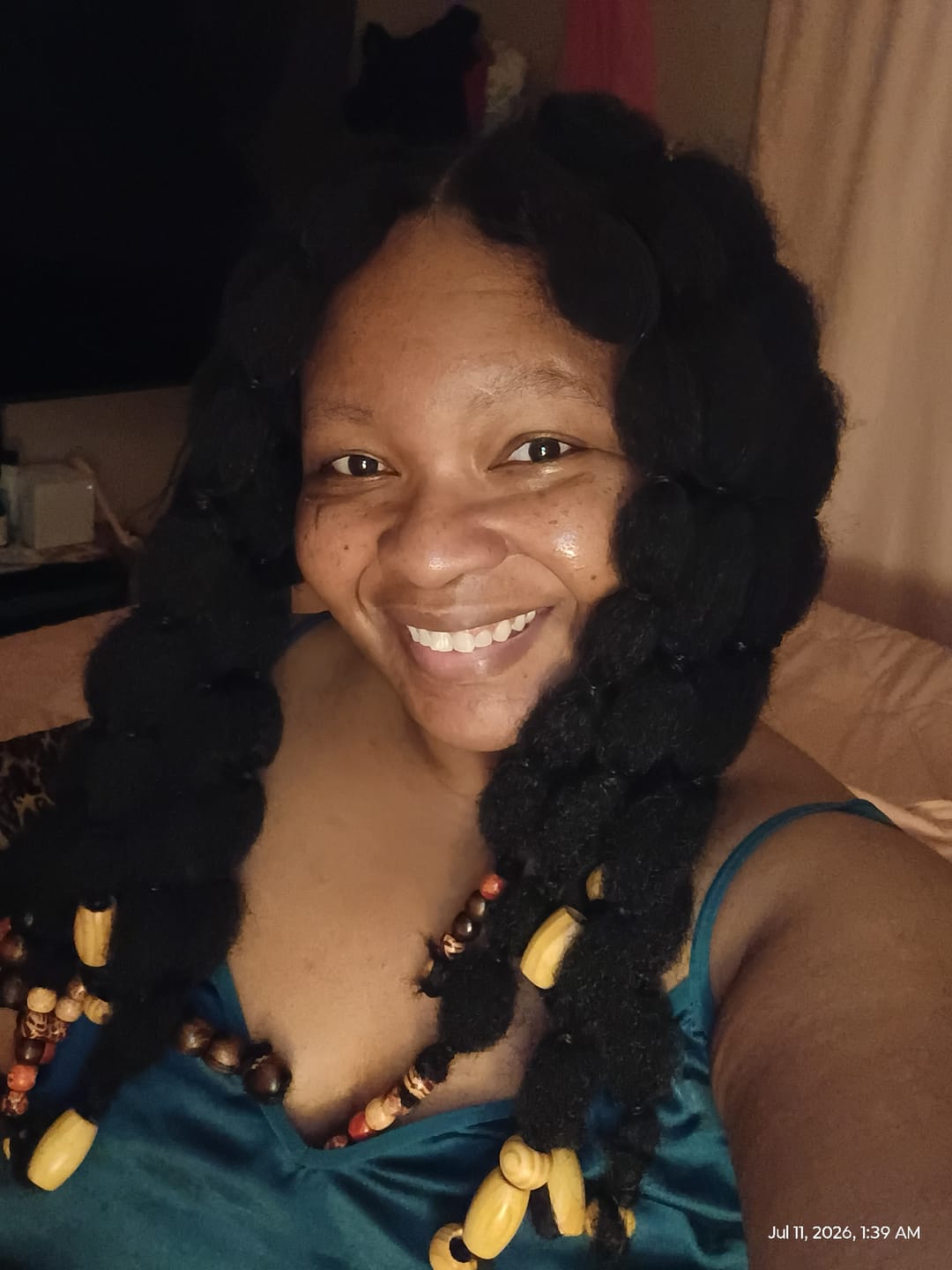 Customer photo review of Freetress Equal Cuban Double Strand Style Braid - CUBAN TWIST BRAID 12"/16"/24"