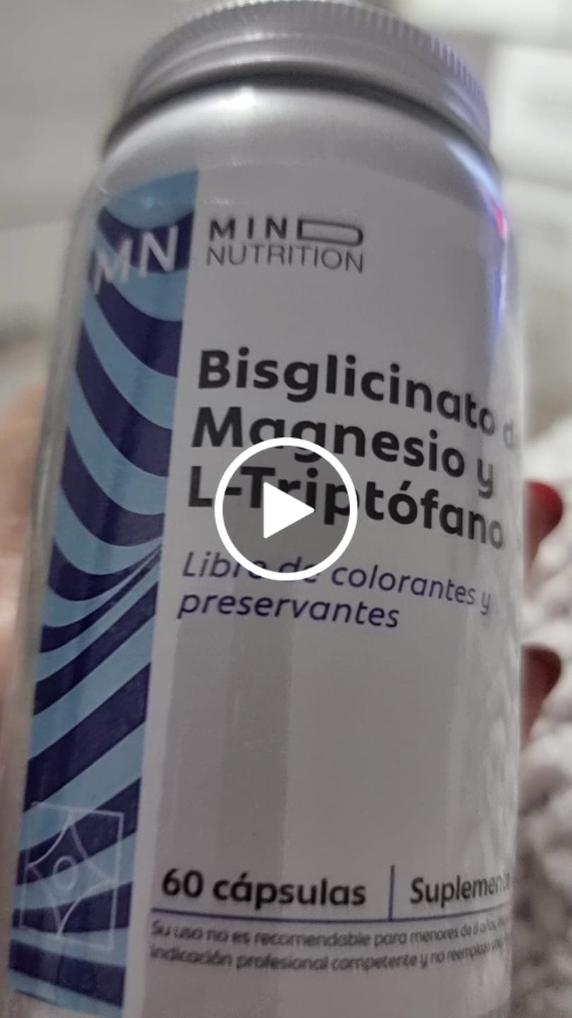 Customer video review of Bisglicinato de Magnesio + L-TRP