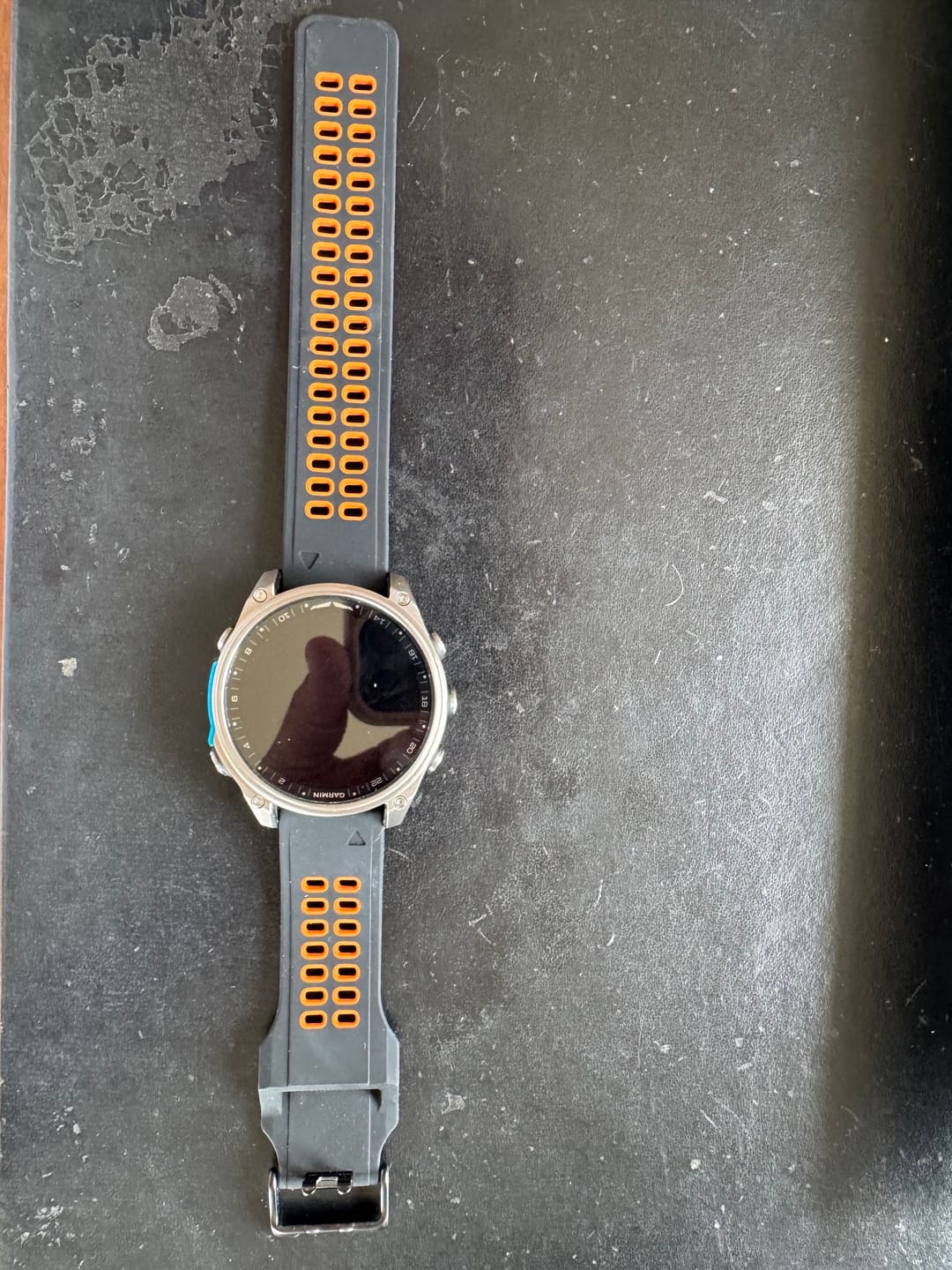 Customer photo review of Garmin Silicone QuickFit Band -Durable Breathable Strap