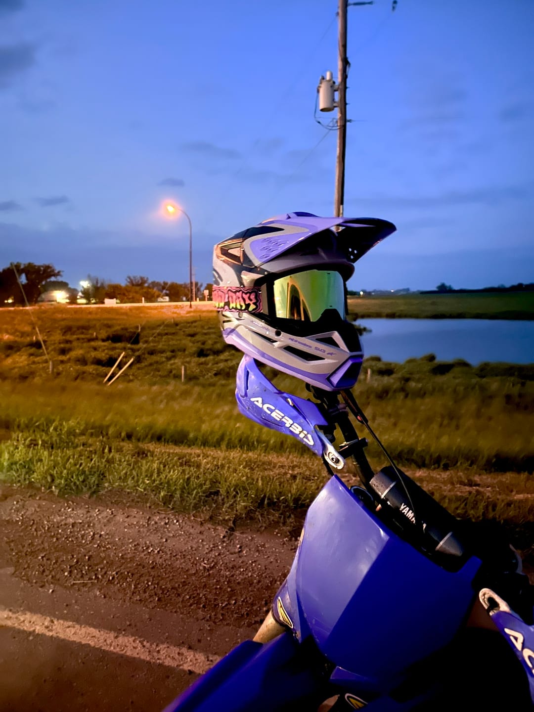 Customer photo review of Gracey Moto/MTB Goggle - Champagne Lens