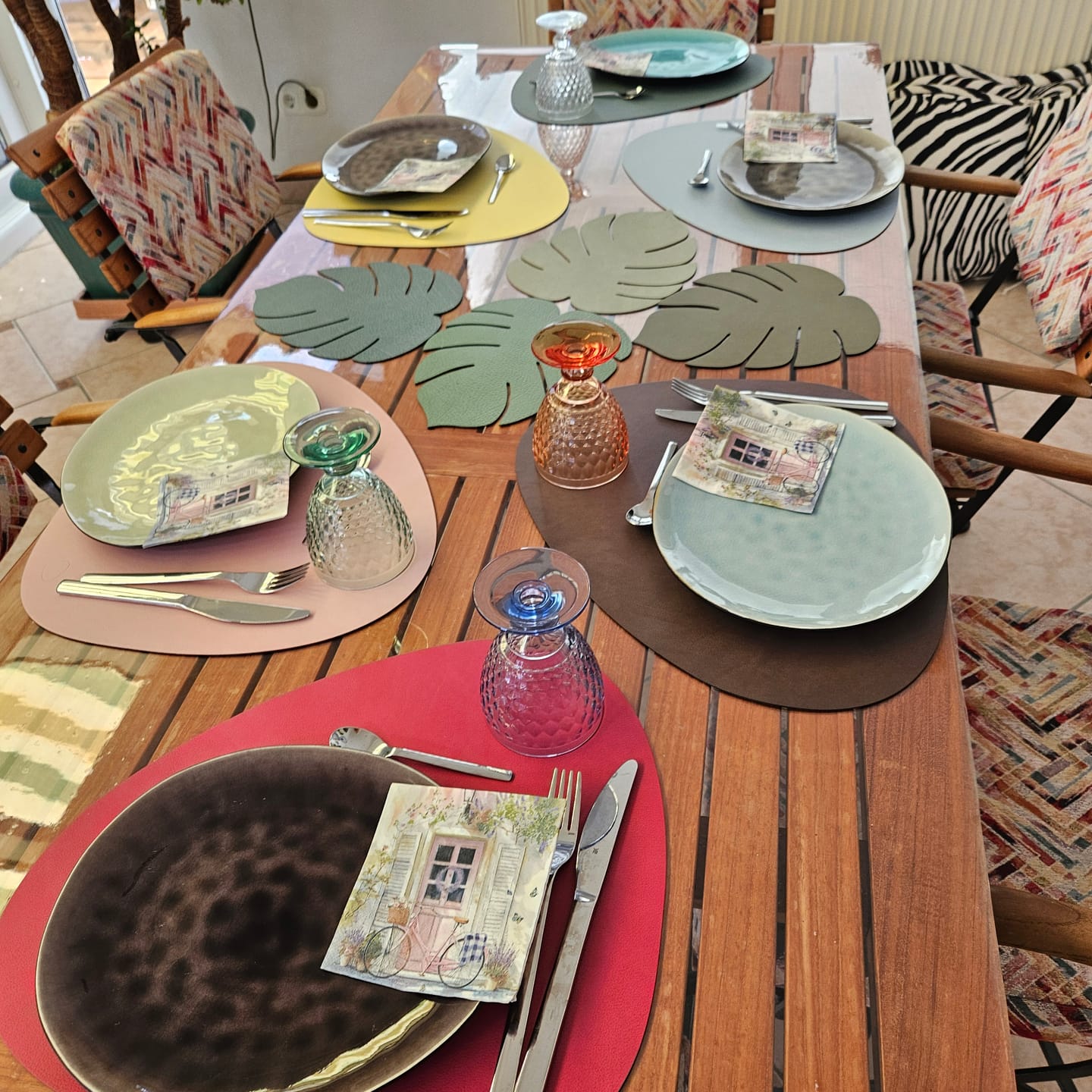 Customer photo review of Cosy & Trendy Dinerborden Streetfood 27.5 x 23 cm - 10 Stuks